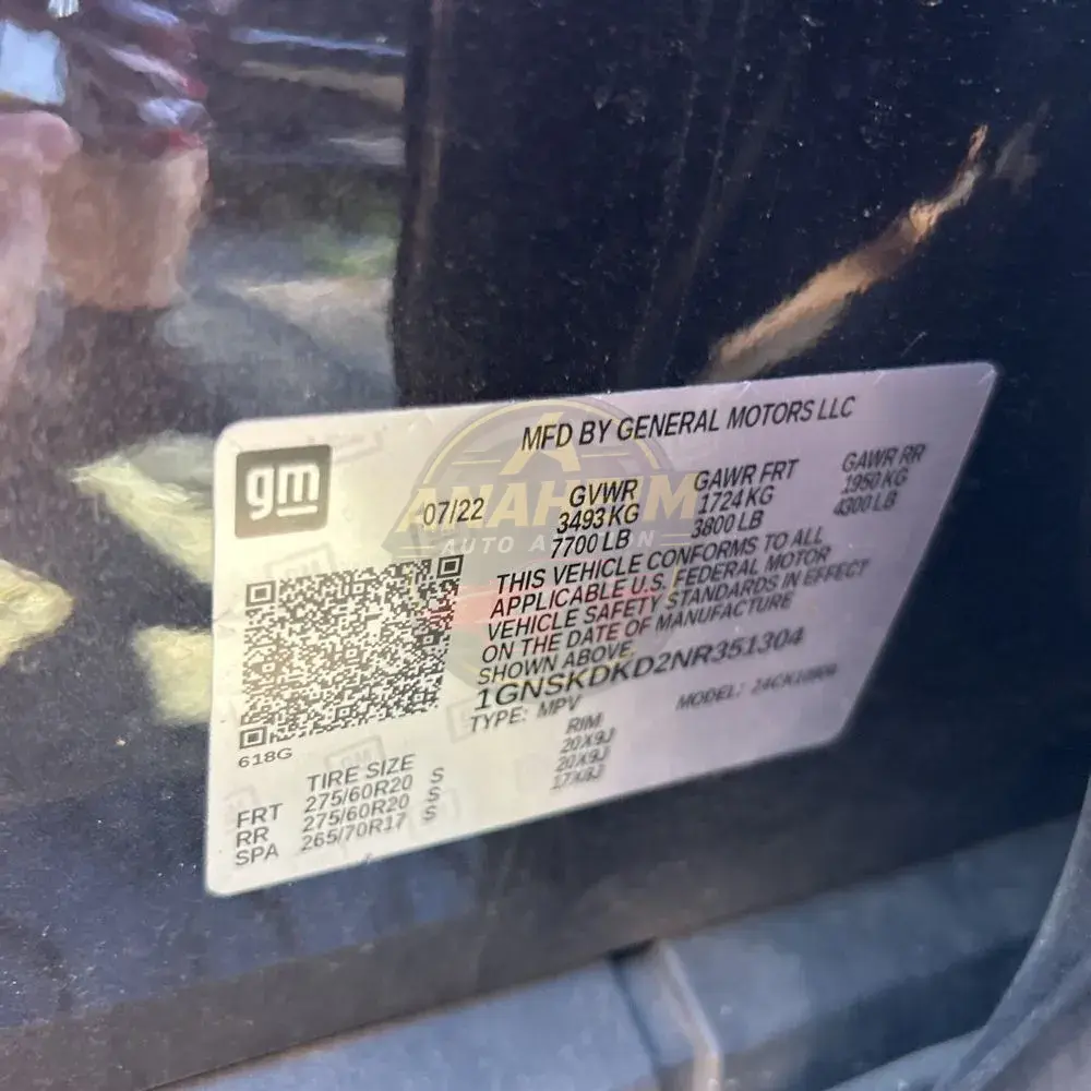 2022 Chevrolet Suburban Z71