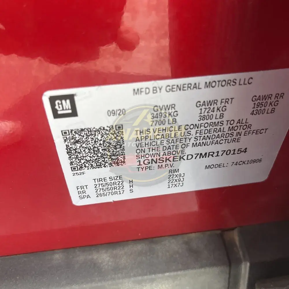 2021 Chevrolet Suburban RST