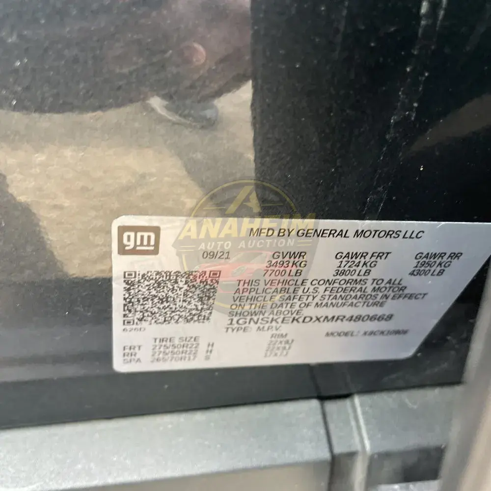 2021 Chevrolet Suburban RST
