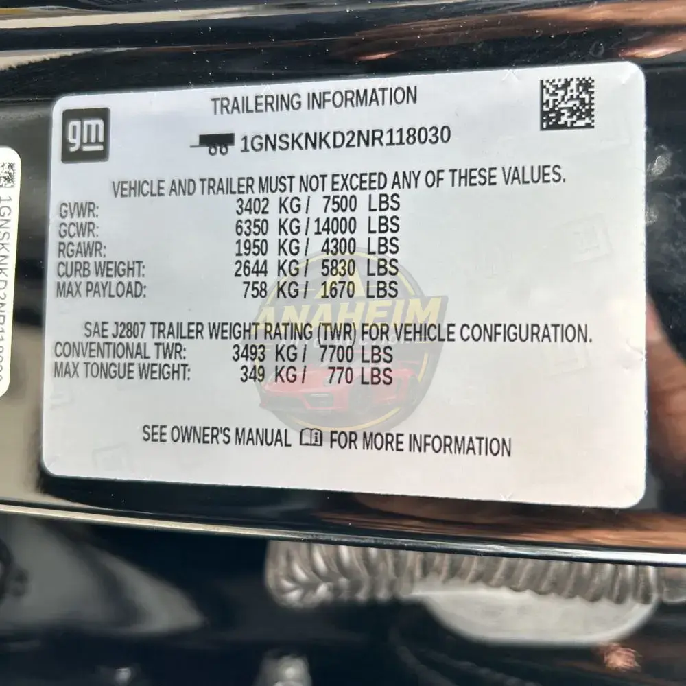 2022 Chevrolet Tahoe LT