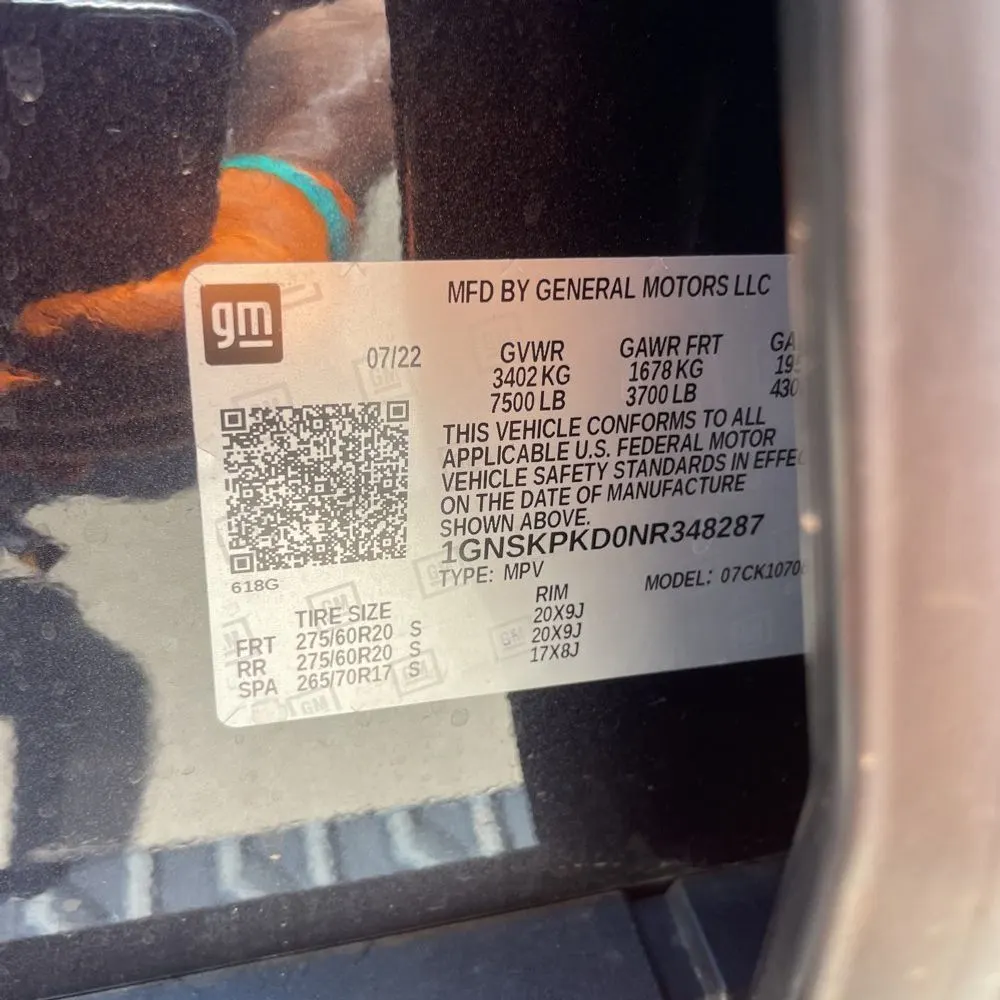 2022 Chevrolet Tahoe Z71