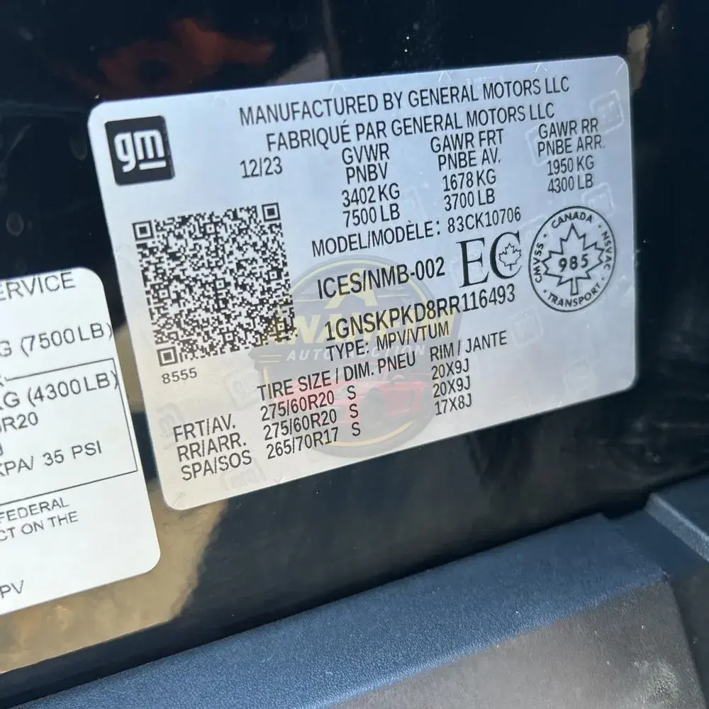 2024 Chevrolet Tahoe 1500 Z71