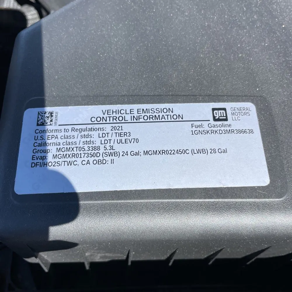 2021 Chevrolet Tahoe RST