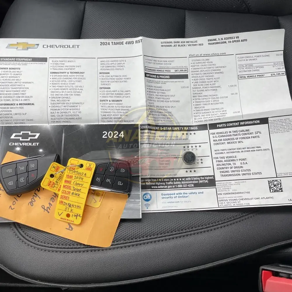 2024 Chevrolet Tahoe RST