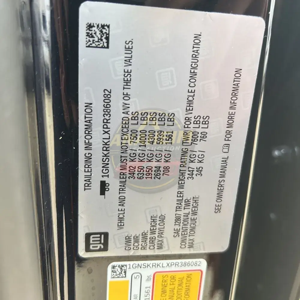 2023 Chevrolet Tahoe RST