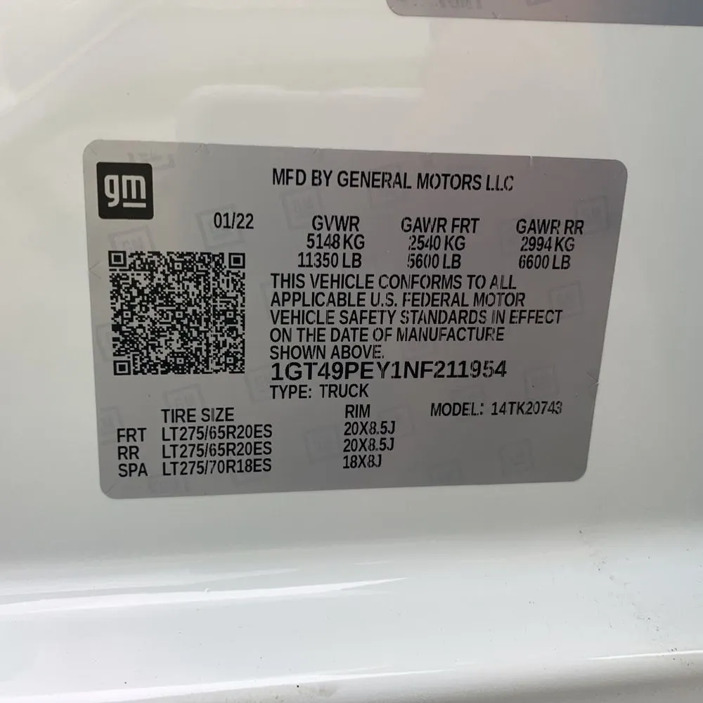 2022 GMC Sierra 2500HD AT4
