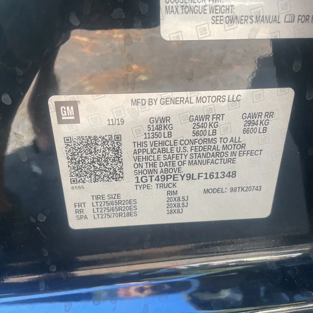 2020 GMC Sierra 2500HD AT4