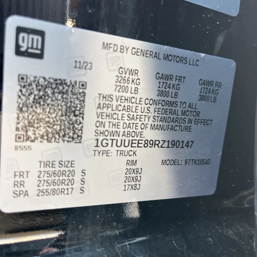 2024 GMC Sierra 1500 AT4