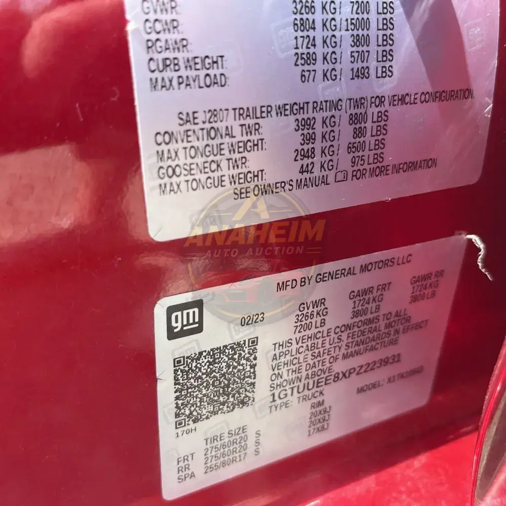 2023 GMC Sierra 1500 AT4