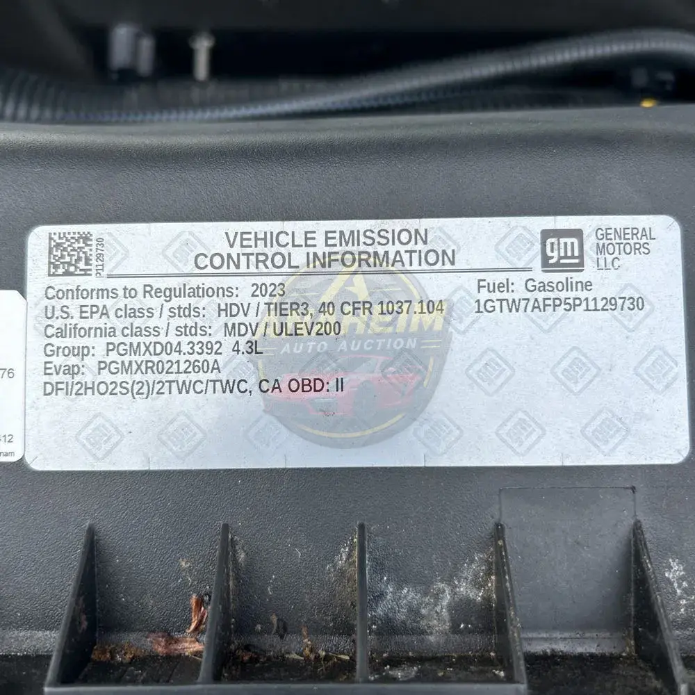 2023 GMC Savana 2500
