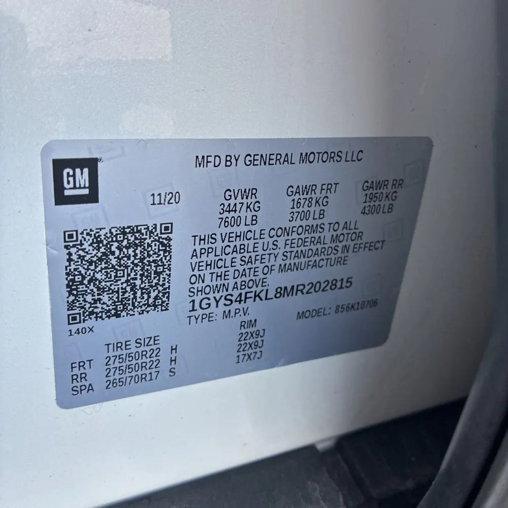 2021 Cadillac Escalade Sport