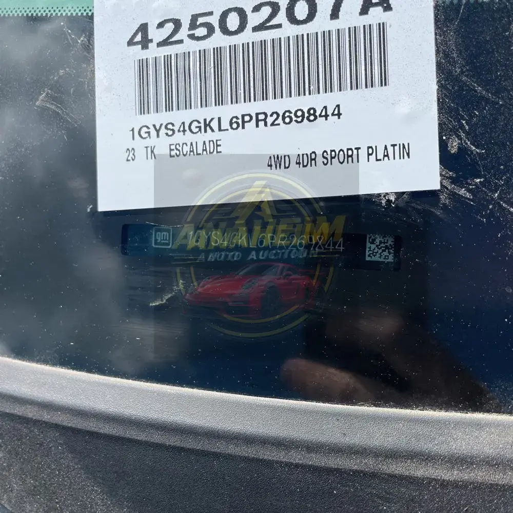 2023 Cadillac Escalade Sport Platinum