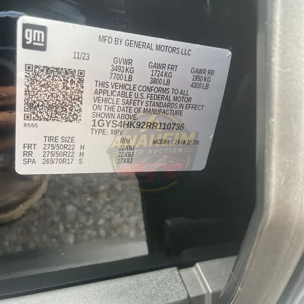 2024 Cadillac Escalade-V Base