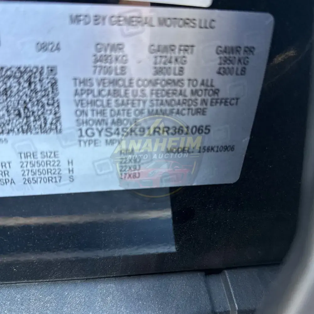2024 Cadillac Escalade-V ESV Base