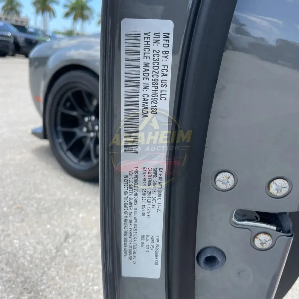 2023 Dodge Challenger SRT Hellcat Jailbreak