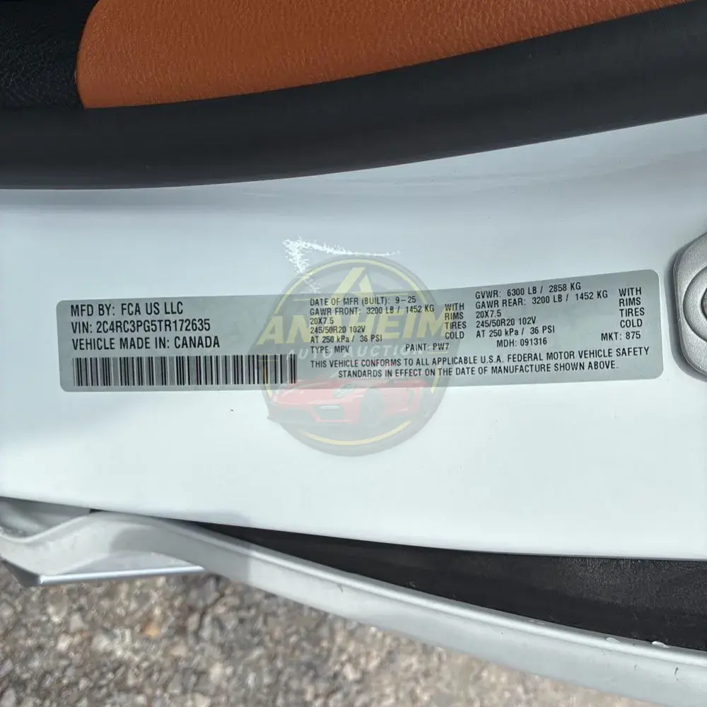 2026 Chrysler Pacifica Pinnacle AWD