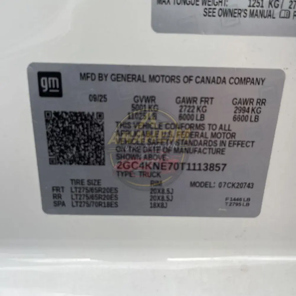 2026 Chevrolet Silverado 2500HD LT