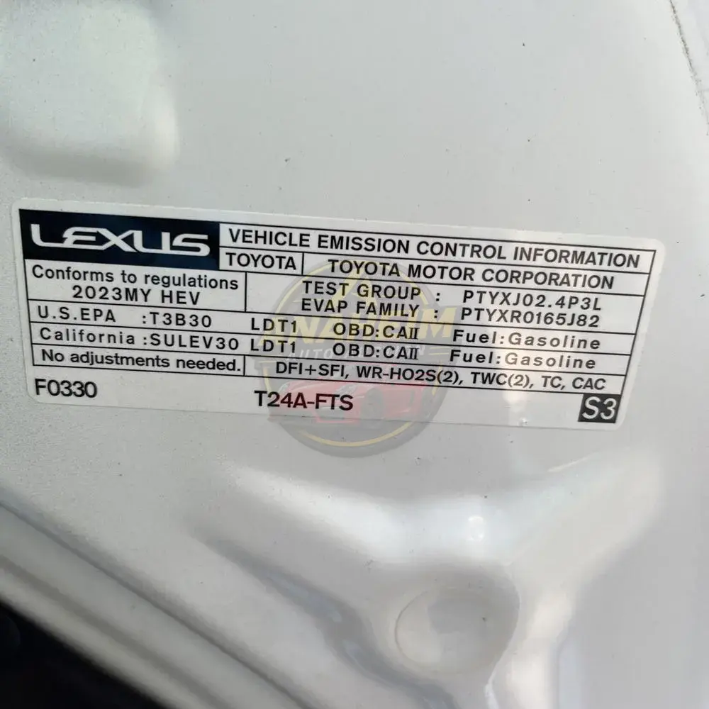 2023 Lexus RX 500h F SPORT Performance
