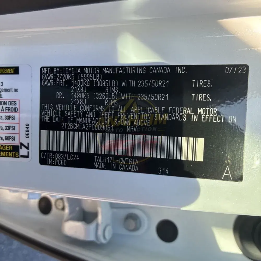 2023 Lexus RX 500h F SPORT Performance