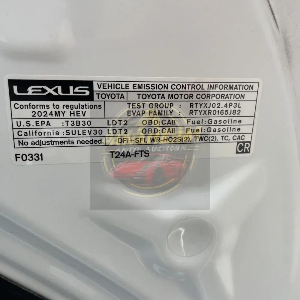 2024 Lexus RX 500h F SPORT Performance