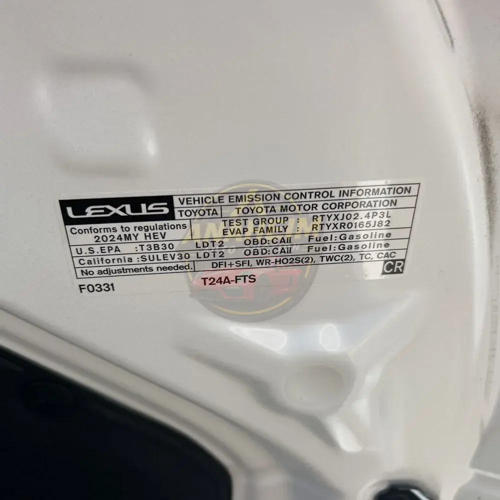 2024 Lexus RX 500h F SPORT Performance
