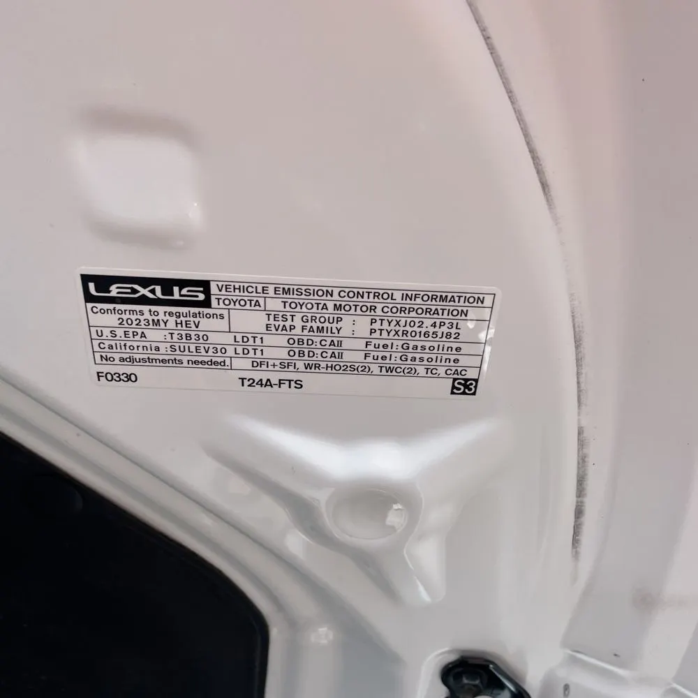 2023 Lexus RX 500h F SPORT Performance