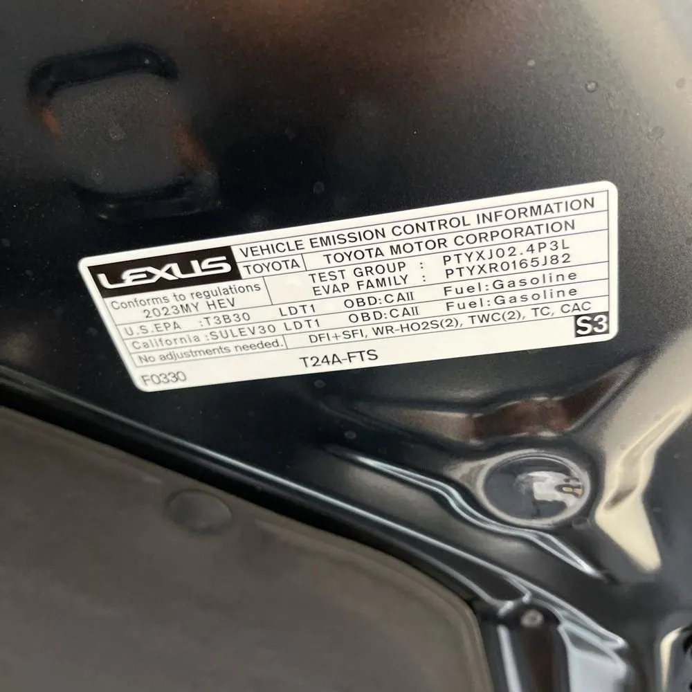 2023 Lexus RX 500h F SPORT Performance