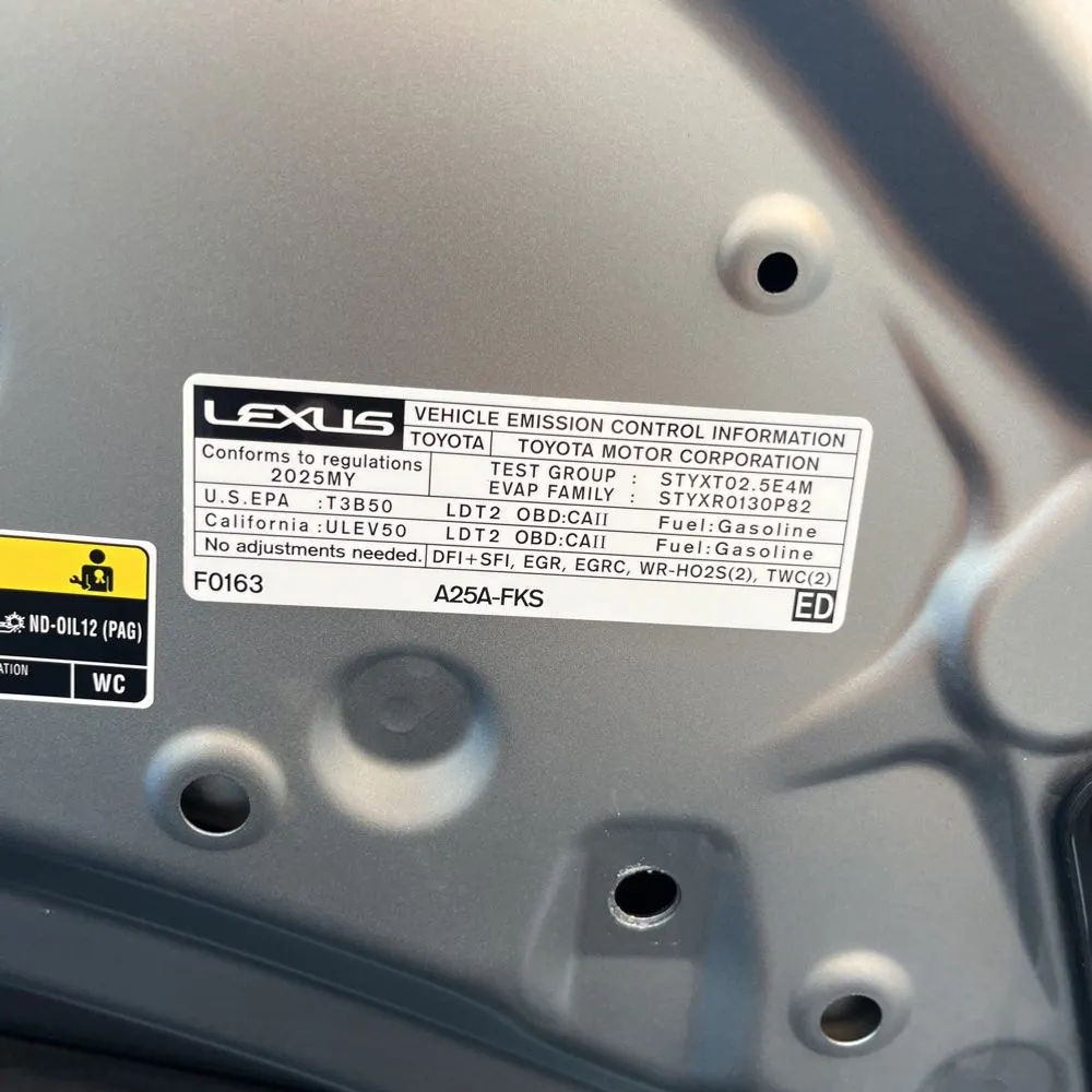 2025 Lexus NX 250 Premium