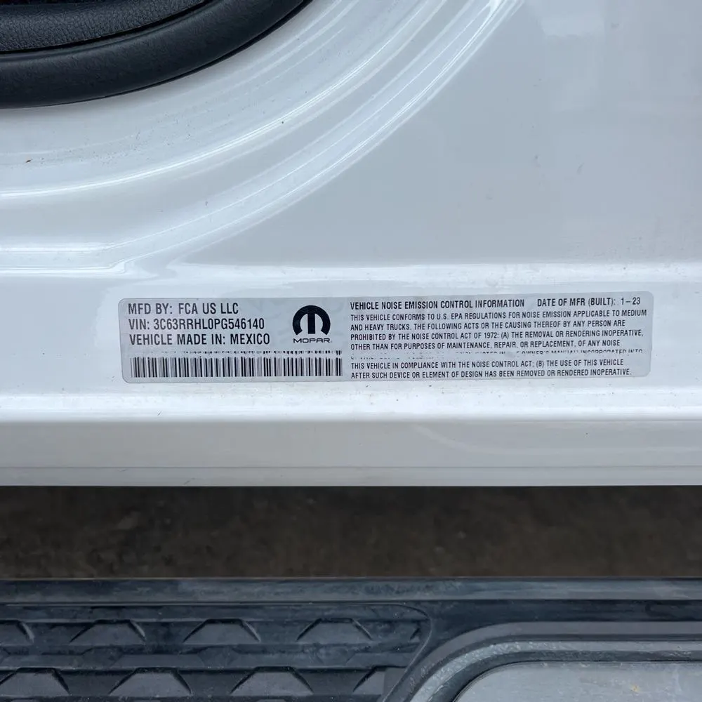 2023 Ram 3500 Big Horn
