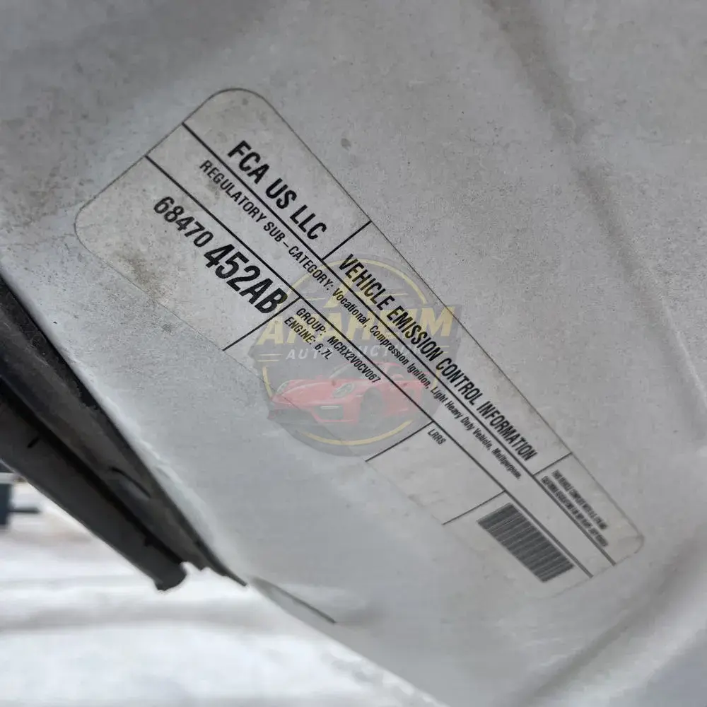 2021 Ram Commercial Tradesman CA60-84 CREW CAB/CHASSIS 4X4 6.7L