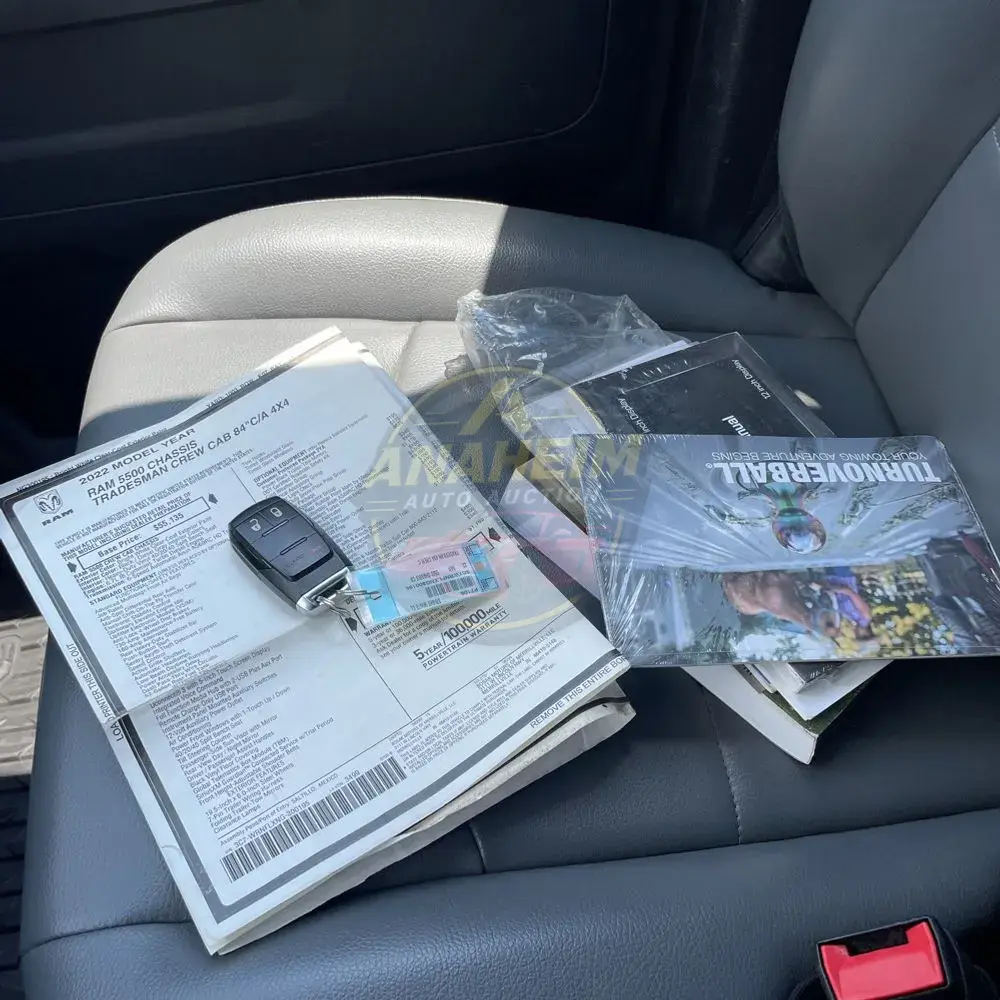 2022 Ram Commercial Tradesman CA60-84 CREW CAB/CHASSIS 4X4 6.7L