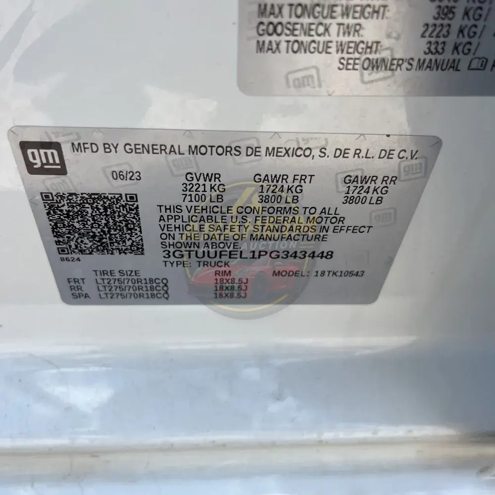 2023 GMC Sierra 1500 AT4X