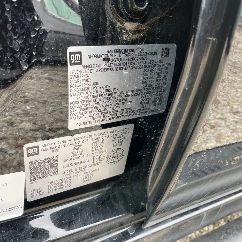 2023 GMC Sierra 1500 AT4X
