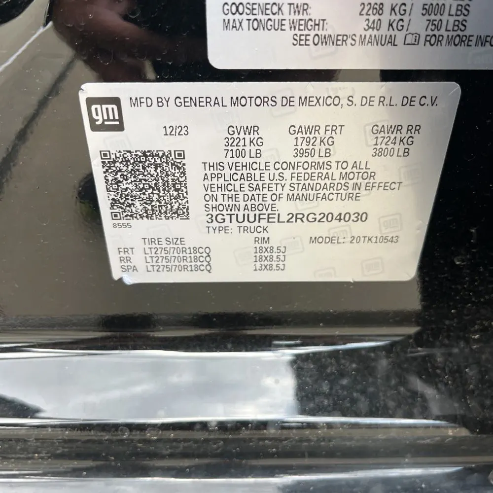 2024 GMC Sierra 1500 AT4X