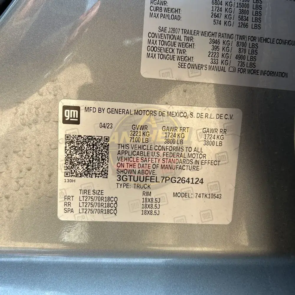 2023 GMC Sierra 1500 AT4X