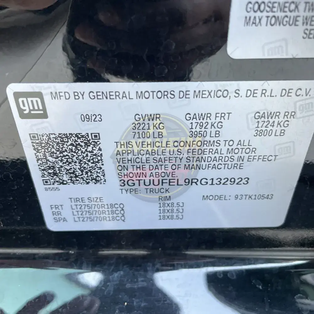 2024 GMC Sierra 1500 AT4X