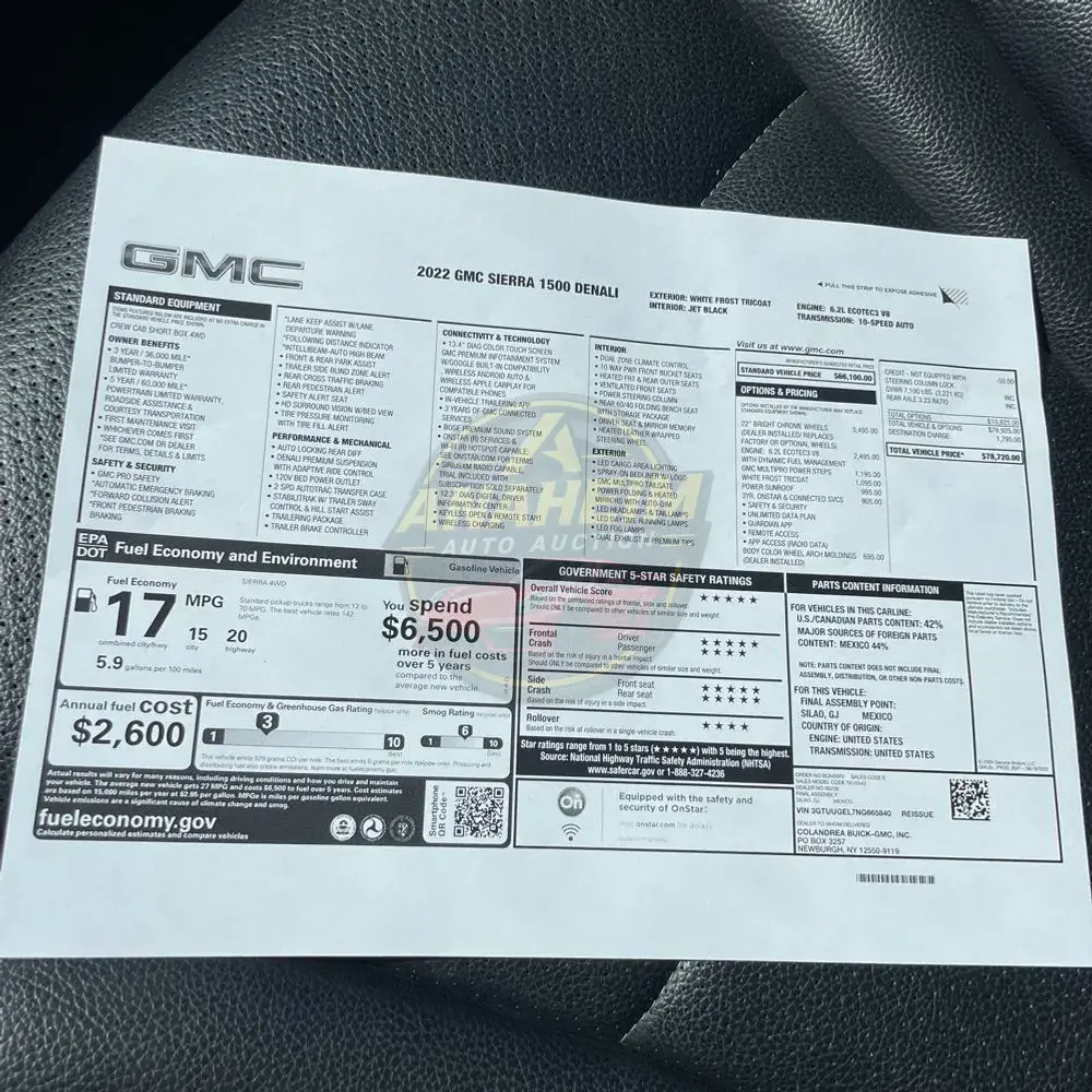 2022 GMC Sierra 1500 Denali