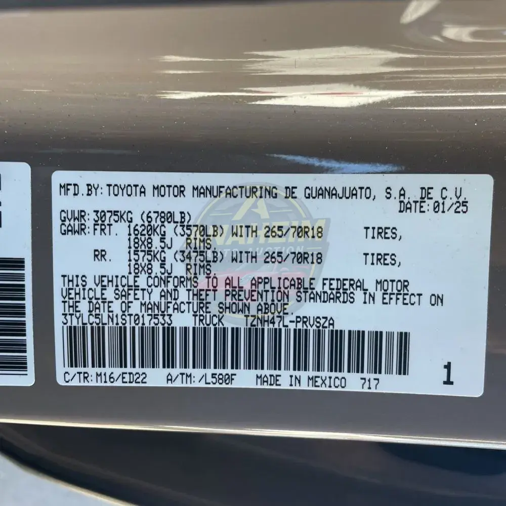 2025 Toyota Tacoma TRD Pro HV