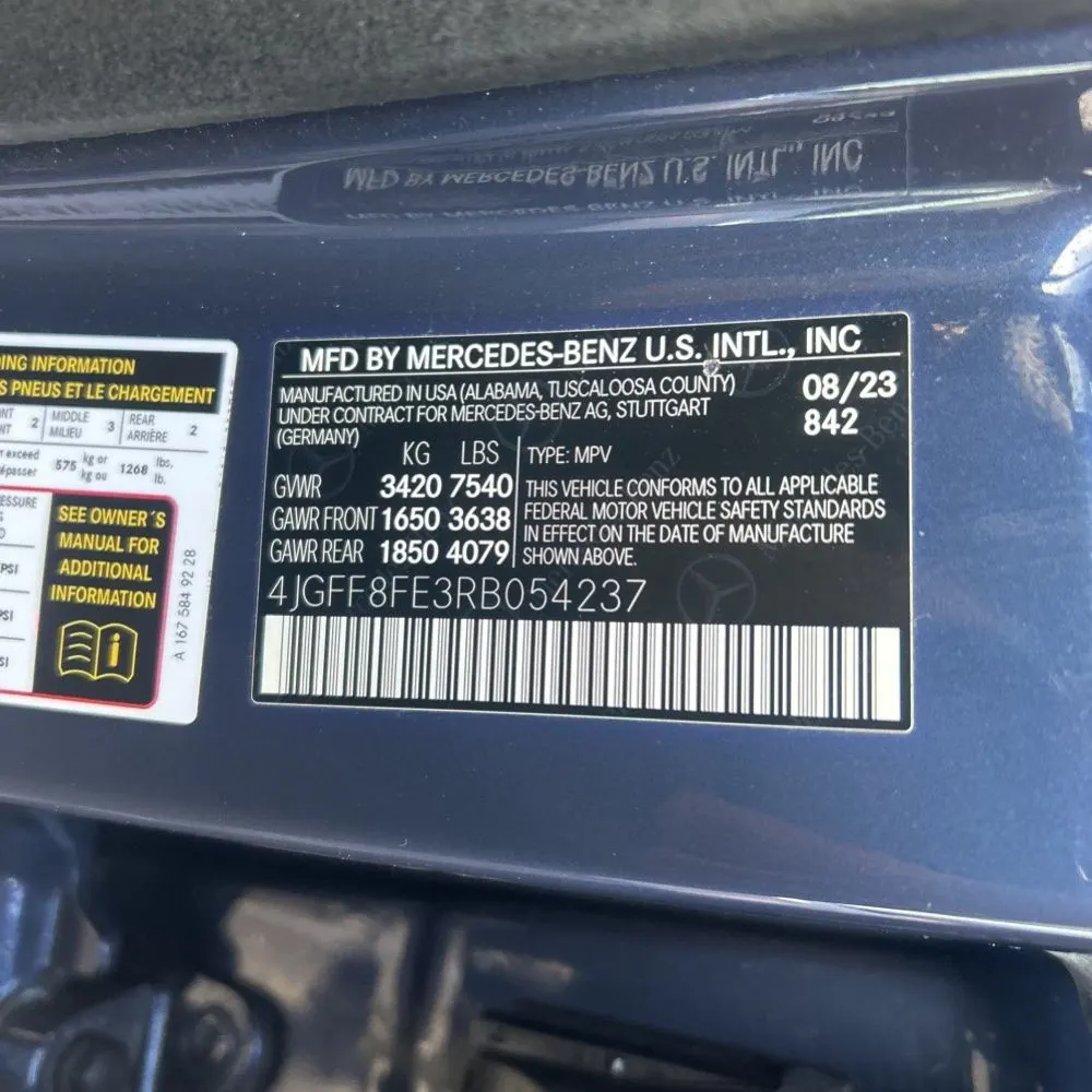 2024 Mercedes-Benz GLS GLS 580