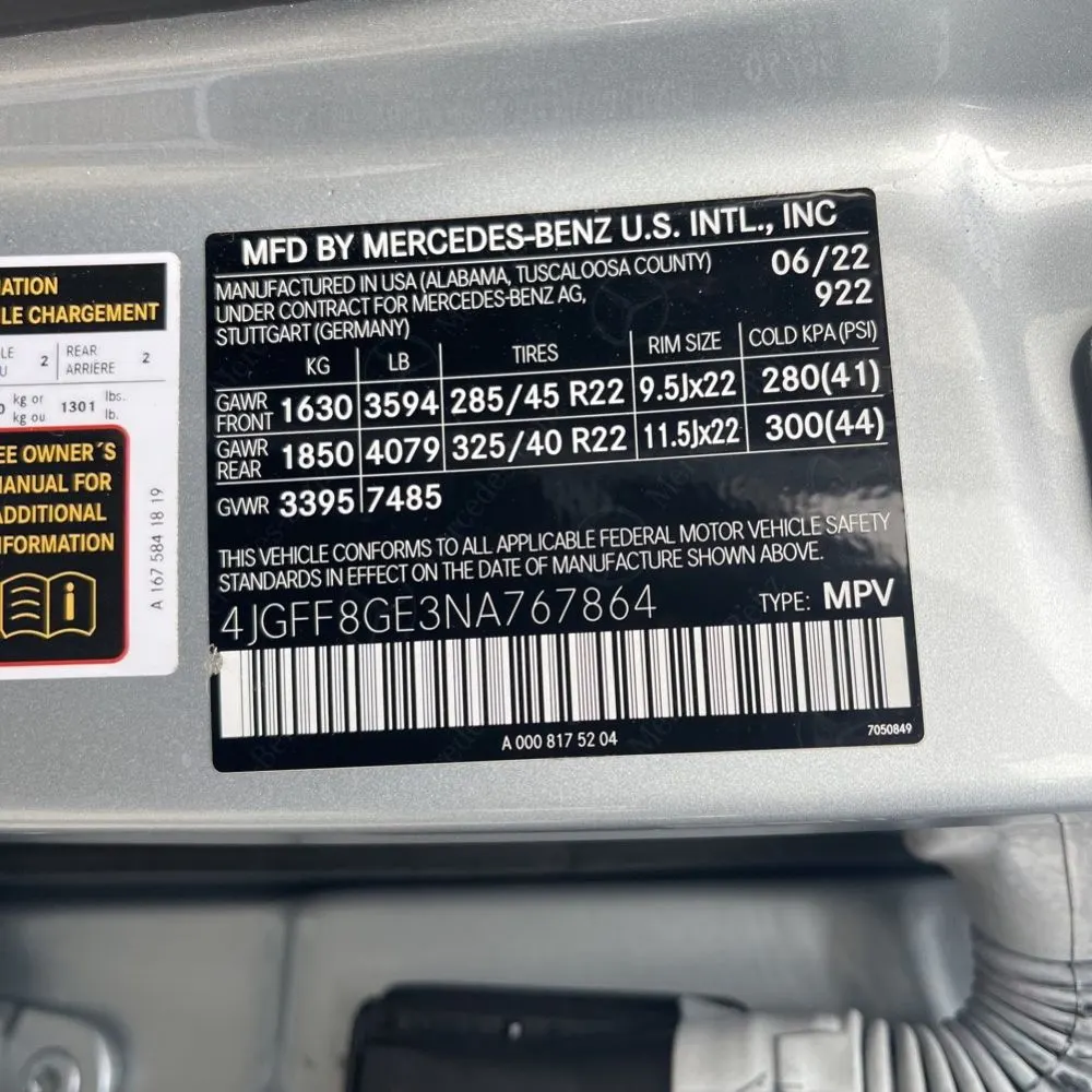 2022 Mercedes-Benz GLS GLS 580