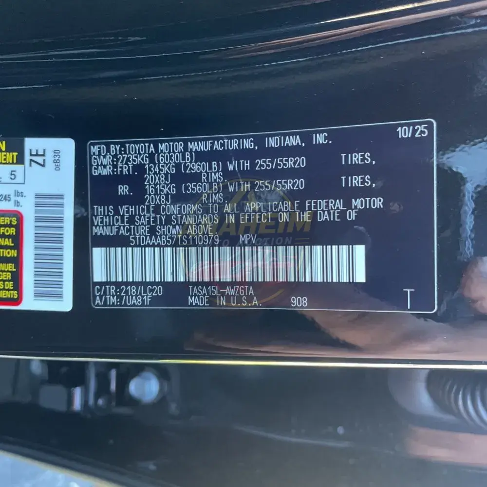 2026 Toyota Grand Highlander Limited
