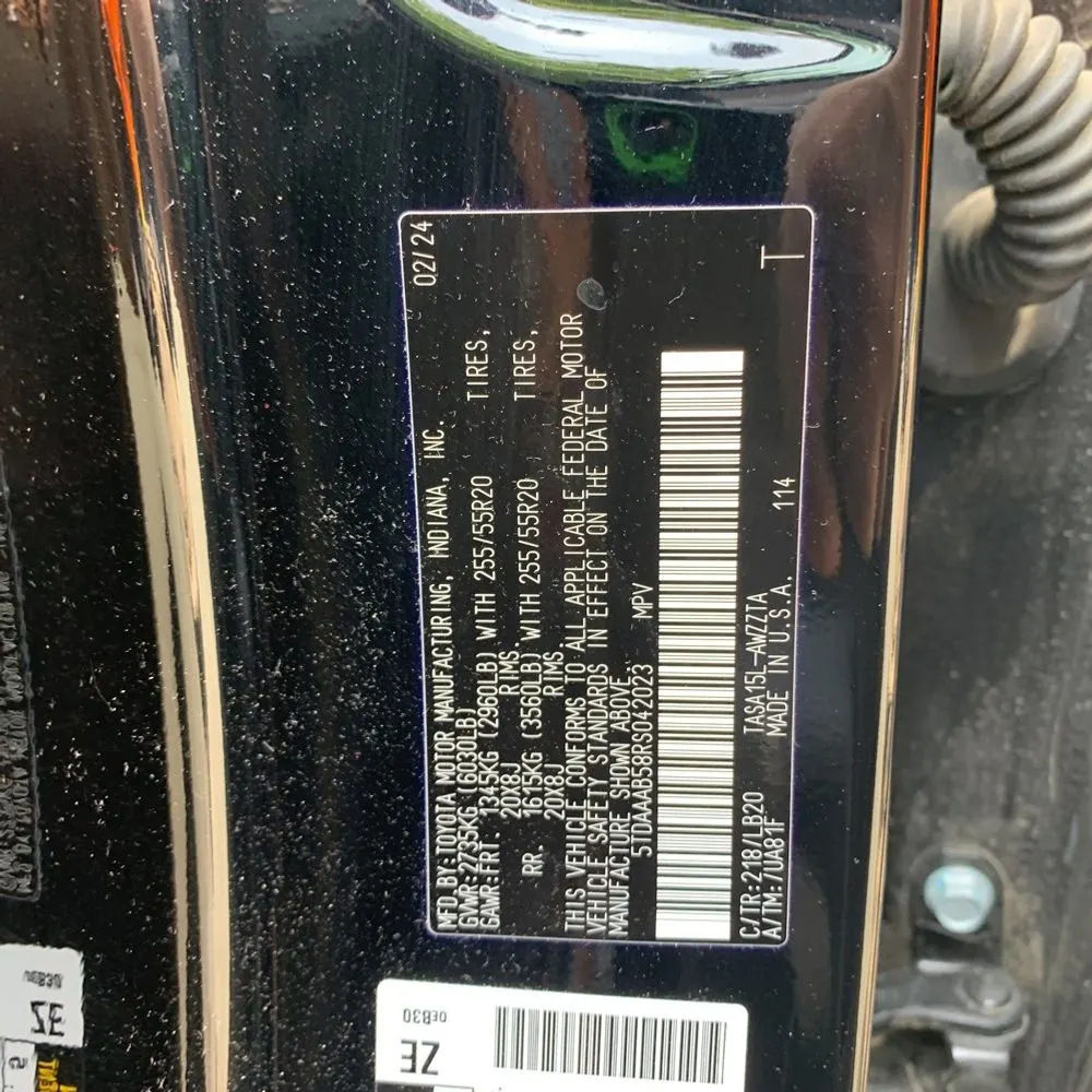2024 Toyota Grand Highlander Platinum
