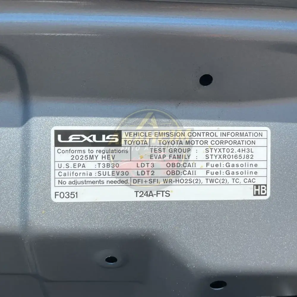 2025 Lexus TX 500h F SPORT Performance Premium