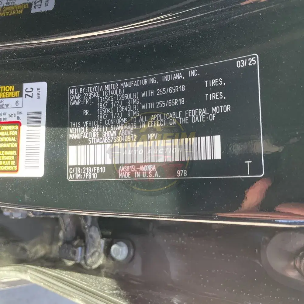 2025 Toyota Grand Highlander Hybrid LE