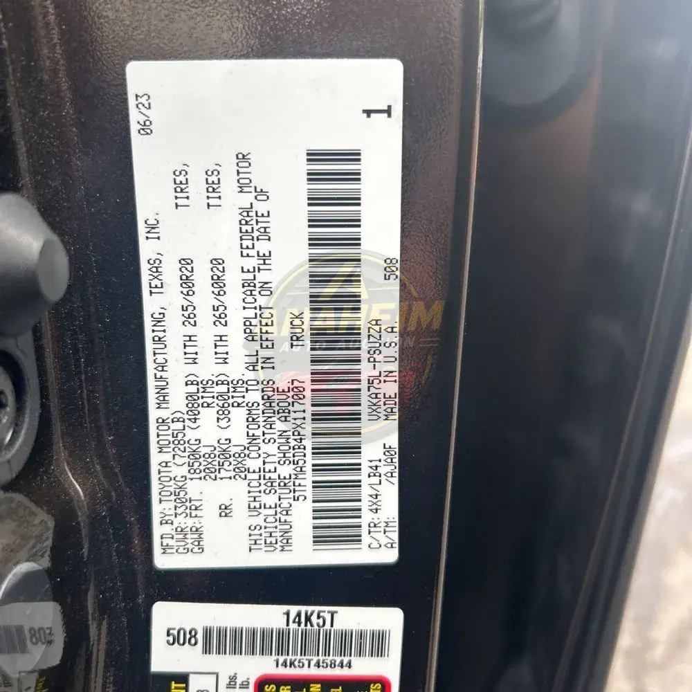 2023 Toyota Tundra 1794 Edition