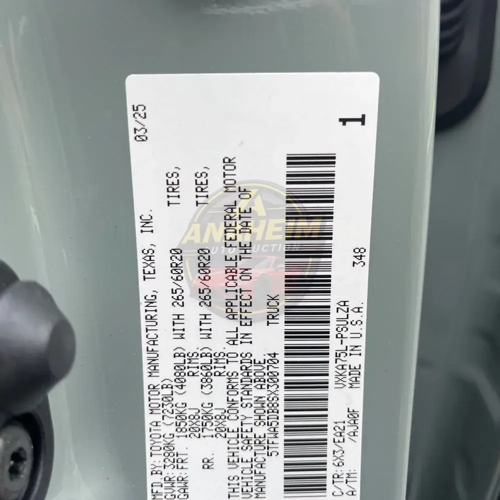 2025 Toyota Tundra Limited