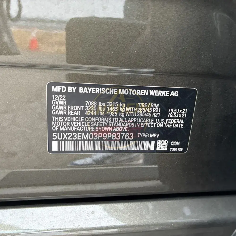 2023 BMW X7 XDrive40i