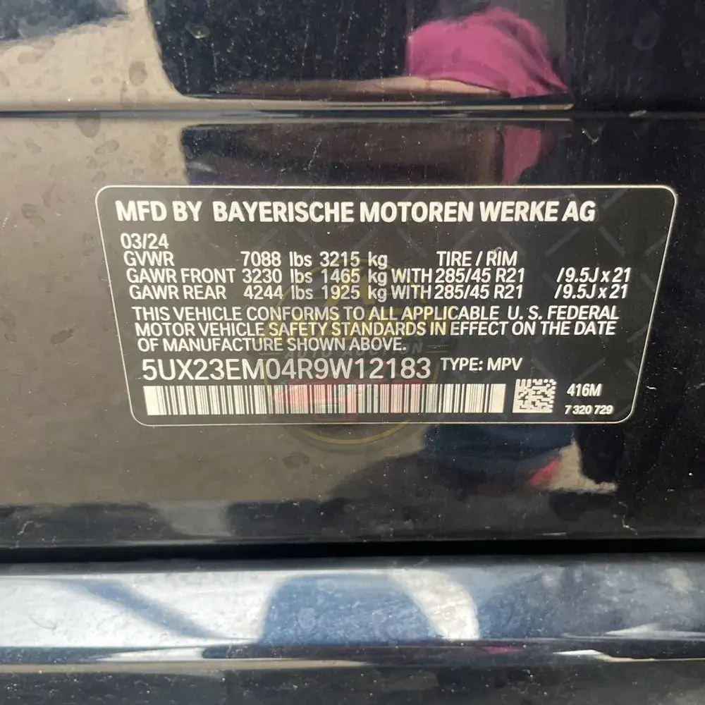 2024 BMW X7 XDrive40i