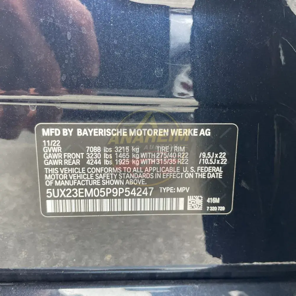 2023 BMW X7 XDrive40i