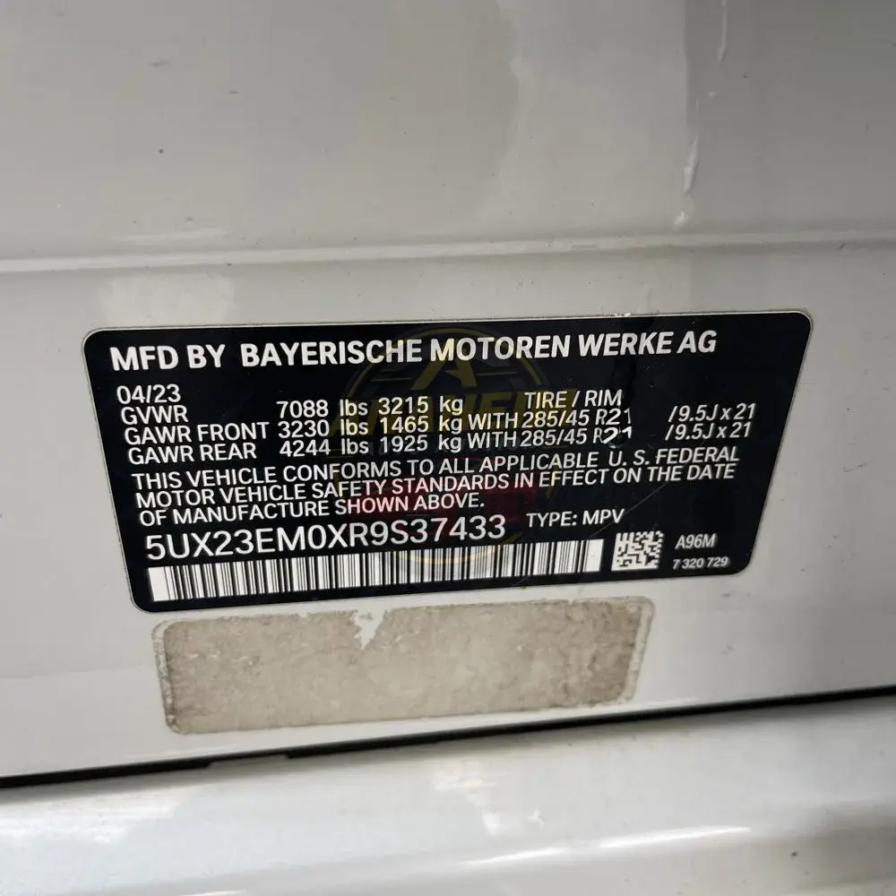 2024 BMW X7 XDrive40i